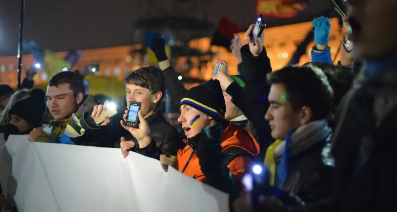 Euromaidan protester.